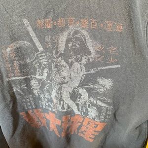 Japanesee STARWARS ZIPUP HOODIE JACKET WITH ORIENTAL WRITING ON BACK
